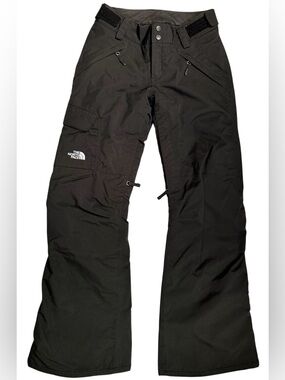 The North Face HyVent Ski Snow Pants Womens XS Black Waterproof Insulated